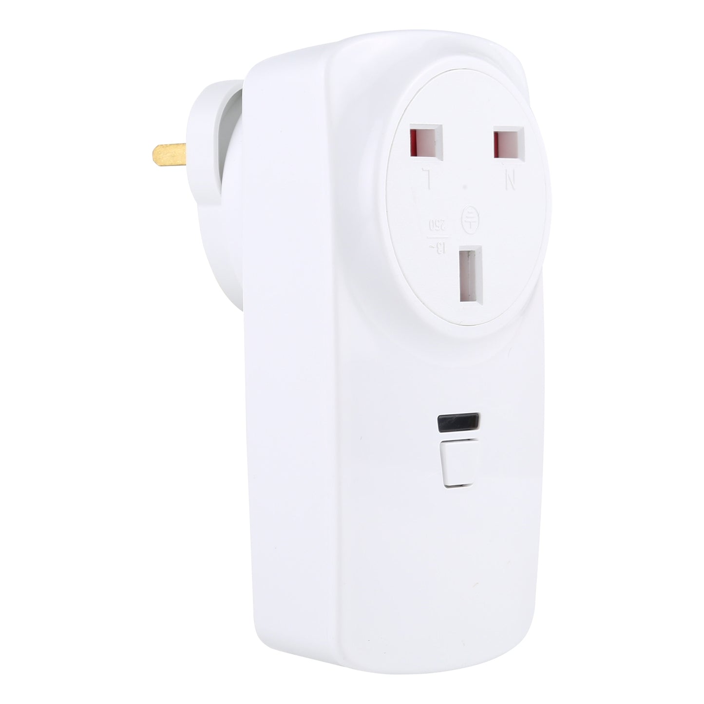 AK-DL220 220V Smart Wireless Remote Control Socket with Remote Control, Plug Type:UK Plug