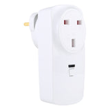 AK-DL220 220V Smart Wireless Remote Control Socket with Remote Control, Plug Type:UK Plug