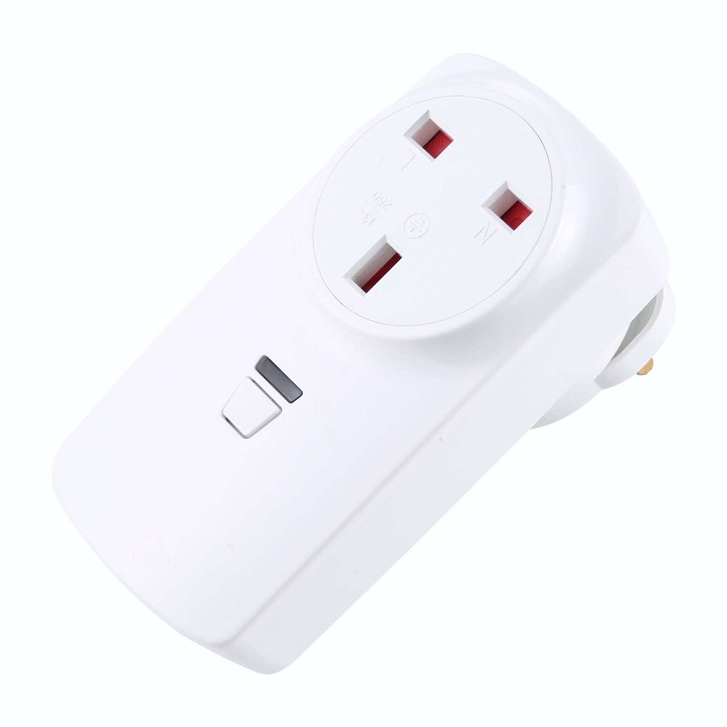 AK-DL220 220V Smart Wireless Remote Control Socket with Remote Control, Plug Type:UK Plug