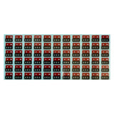 For iPhone 16 Pro 100 in 1 Bottom Microphone Adhesive Gaske Set