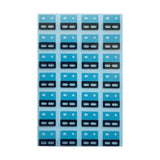 For iPhone 16 Plus 100 in 1 Bottom Microphone Adhesive Gaske Set