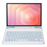 For-Samsung-Galaxy-Tab-S11-Candy-Color-TPU-Bluetooth-Keyboard-Leather-Tablet-Case-with-Pen-Holder(Ice-Blue)