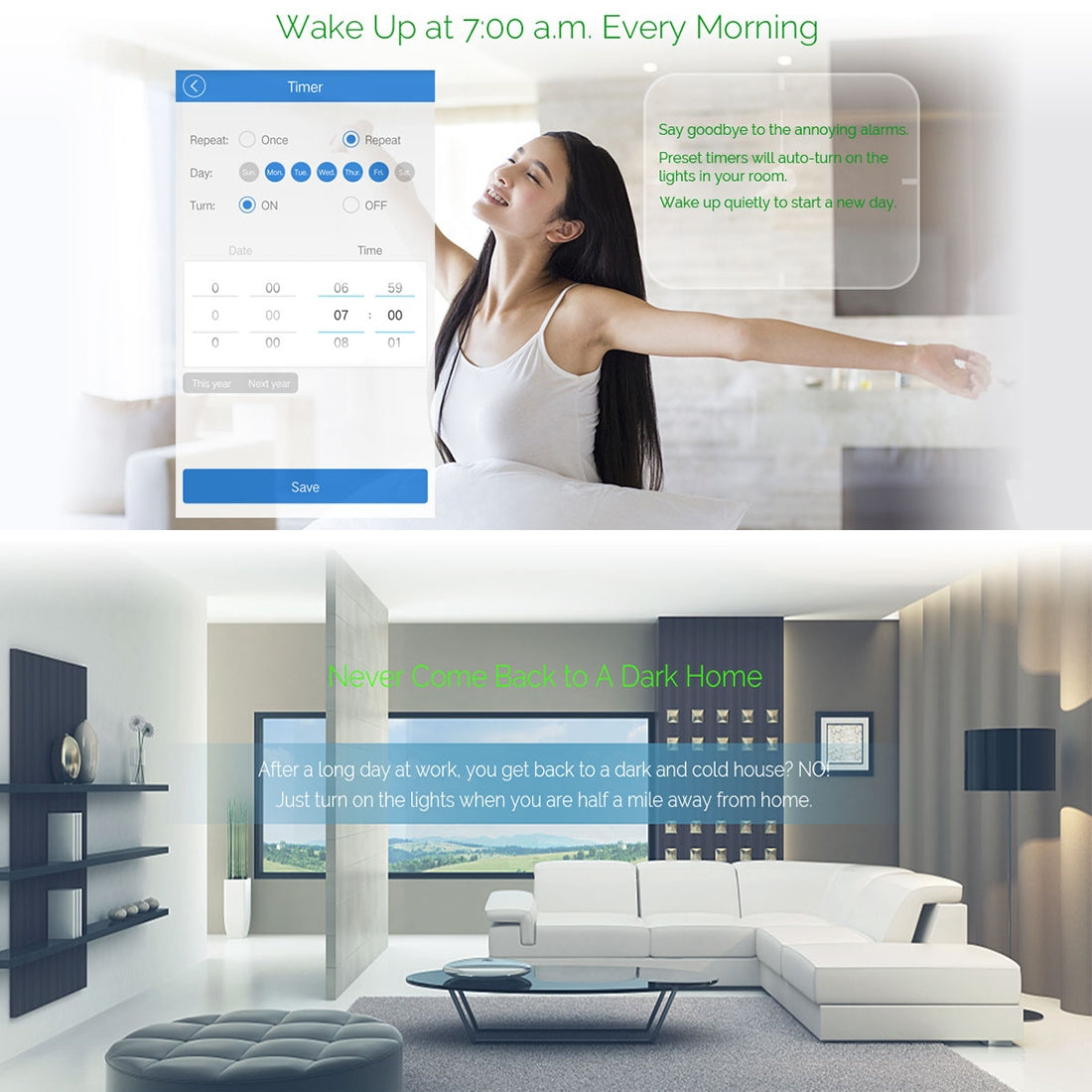 WS-UK-03 EWeLink APP & Touch Control 2A 3 Gangs Tempered Glass Panel Smart Wall Switch, AC 90V-250V, UK Plug