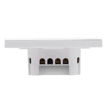 WS-EU-01 EWeLink APP & Touch Control 2A 1 Gang Tempered Glass Panel Smart Wall Switch, AC 90V-250V, EU Plug