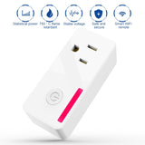 SA-004 10A EWeLink APP Remote Timing WiFi Smart Socket Works with Alexa and Google Home, US Plug