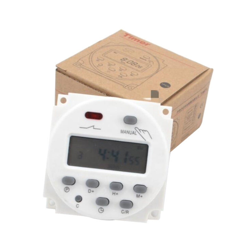 CN101A DC12V Microcomputer Time Switch Digital LCD Power Timer