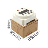 CN101A DC12V Microcomputer Time Switch Digital LCD Power Timer