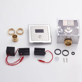 Recessed Wall in Type Flush Valve for Auto-induction Toilet, with Infrared Automatic Function DC AC