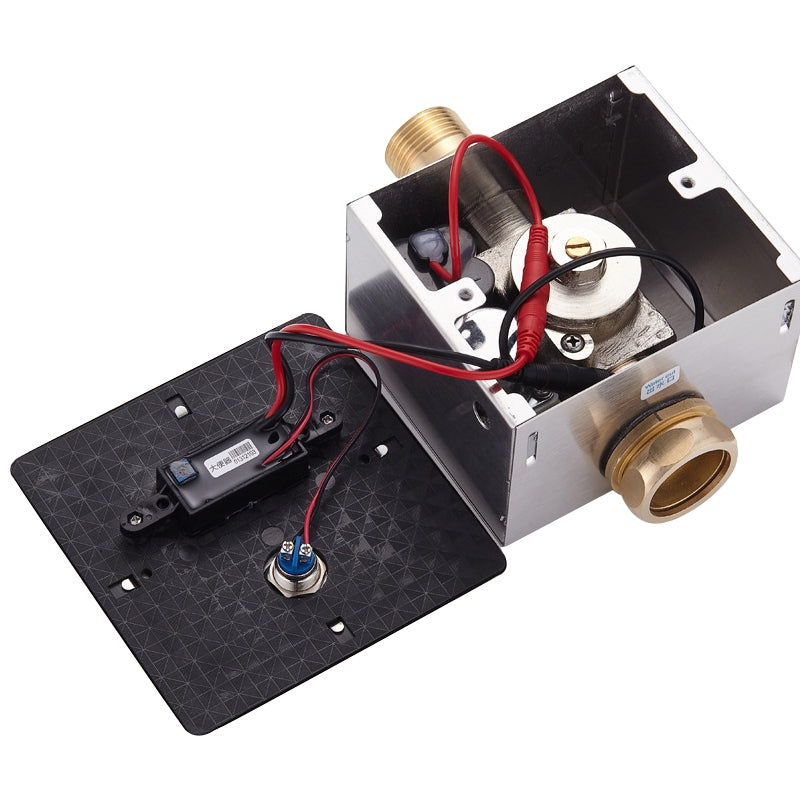 Recessed Wall in Type Flush Valve for Auto-induction Toilet, with Automatic and Manual Function DC AC