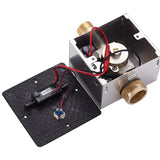 Recessed Wall in Type Flush Valve for Auto-induction Toilet, with Automatic and Manual Function DC AC