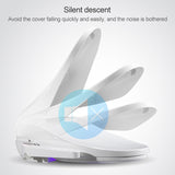 V Shape Multi-function Bathroom Automatic Cleaning Heating Intelligent Flush Toilet Cleaner Cover
