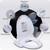 Universal Bathroom Automatic Flushing Drying Massage Intelligent Toilet Cleaner Cover