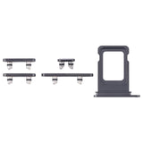 For iPhone 16 Pro Max Original SIM Card Tray + Side Keys (Black)