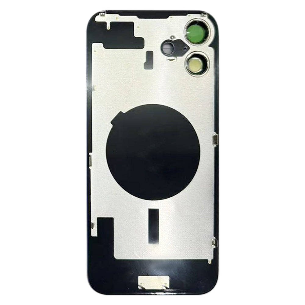 For iPhone 16 Battery Back Cover with Camera Lens Cover(Cyan)