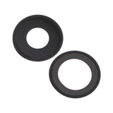For iPhone 16 / 16 Plus Rear Camera Lens Cover (Black)