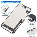 For iPhone 16 Plus HD+ incell Screen