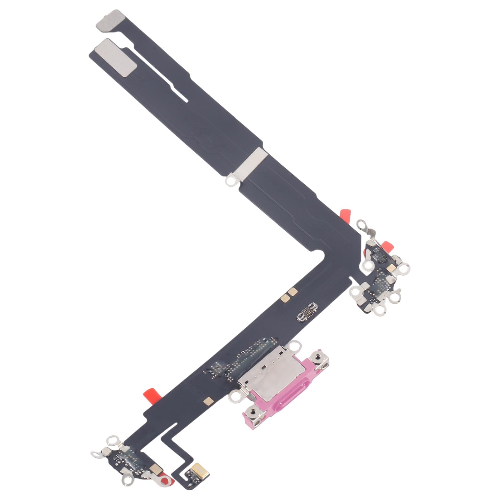 For iPhone 16 Plus Charging Port Flex Cable (Pink)