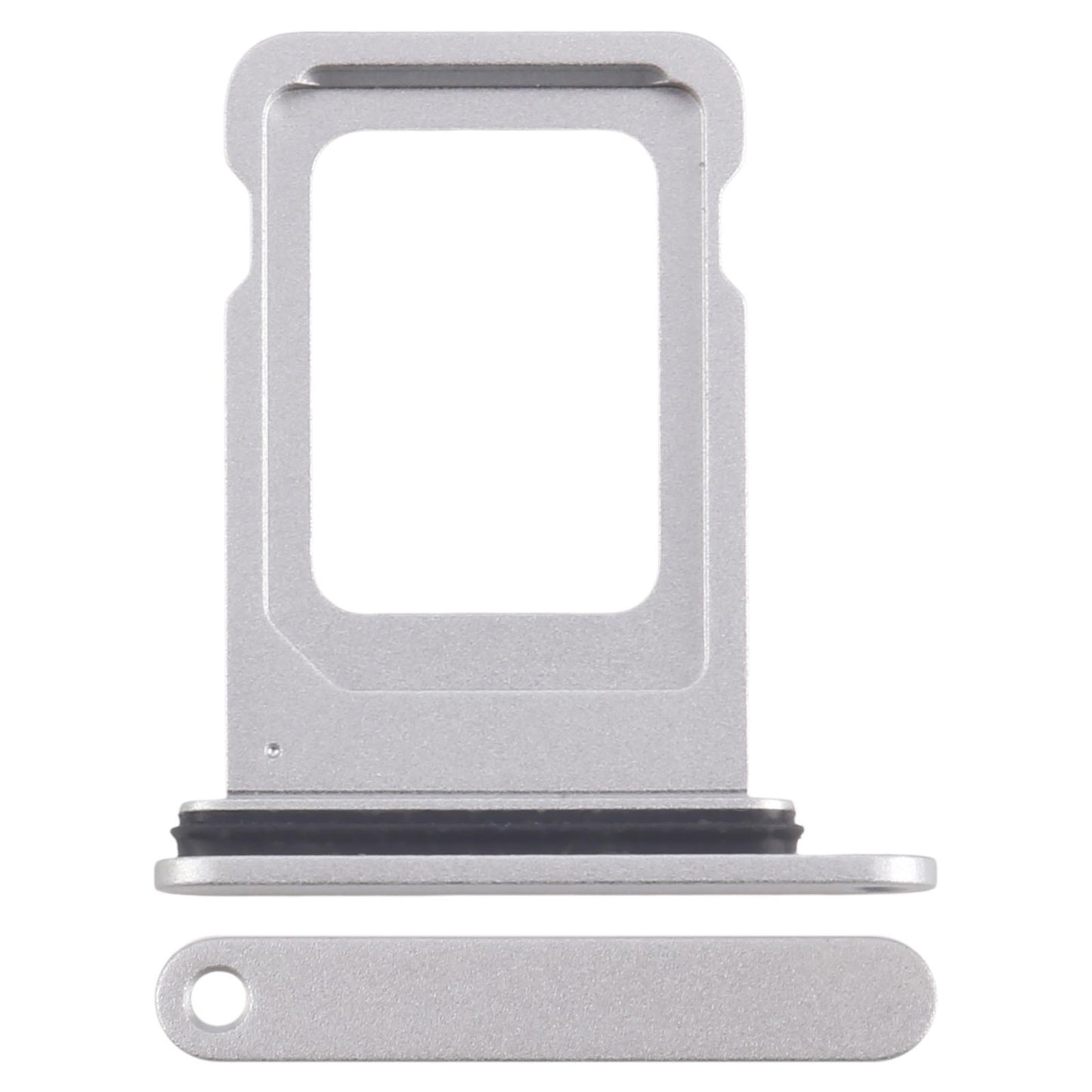 For iPhone 16e SIM Card Tray (Silver)