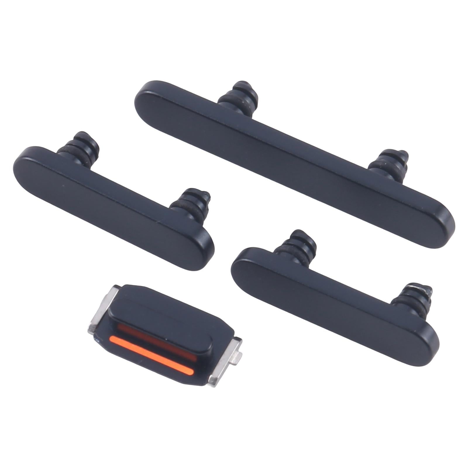 For iPhone 16e Power Button and Volume Control Button (Black)