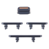 For iPhone 16e Power Button and Volume Control Button (Black)