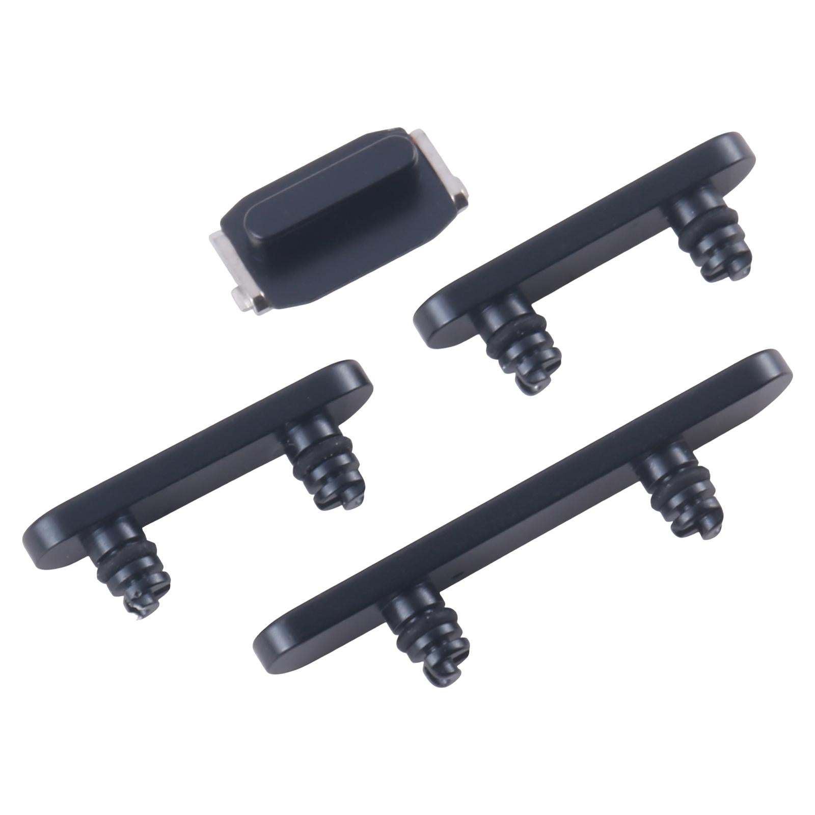 For iPhone 16e Power Button and Volume Control Button (Black)