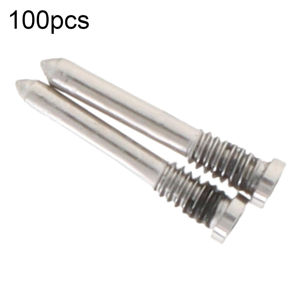 For iPhone 16e 100pcs/set Charging Port Screws (Silver)