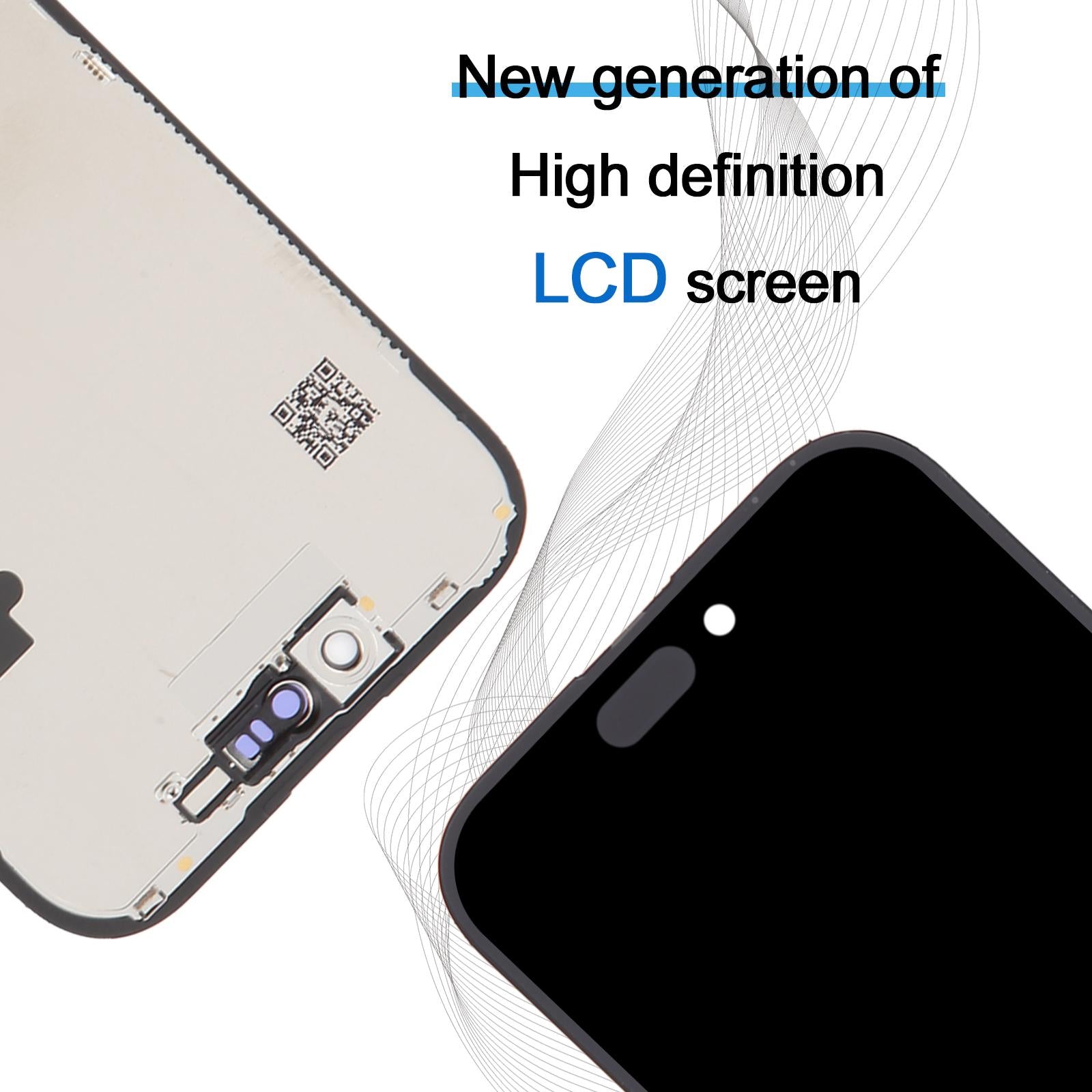 JK incell LCD Screen For iPhone 16 Pro