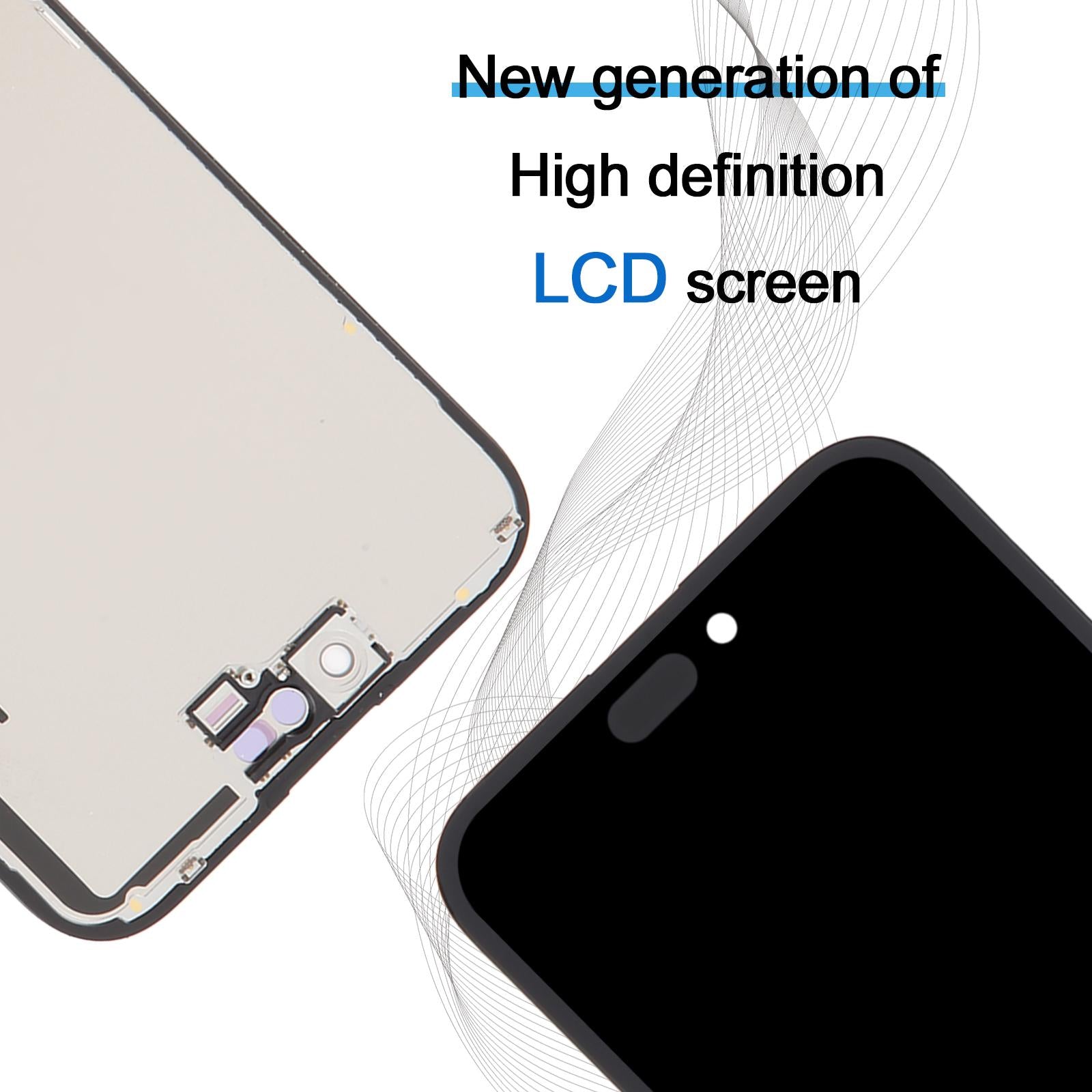 JK Hard OLED Screen For iPhone 16 Plus