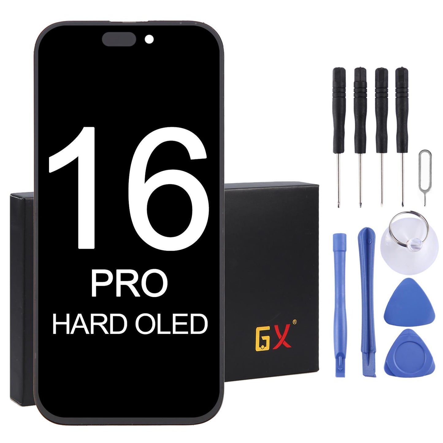 GX Hard OLED Screen For iPhone 16 Pro