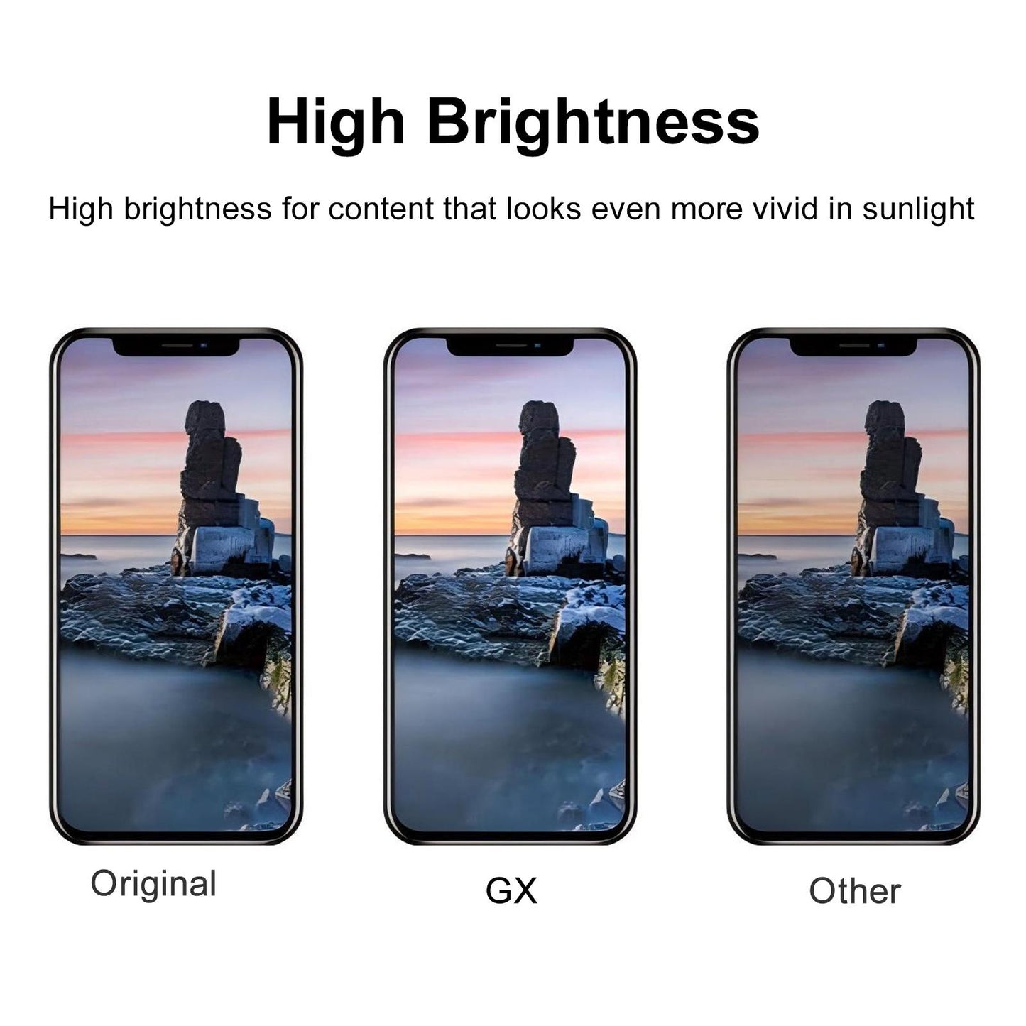 GX Hard OLED Screen For iPhone 16 Pro