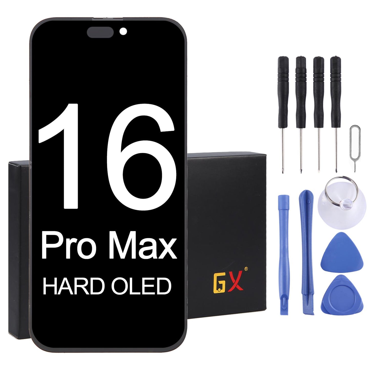 GX Hard OLED Screen For iPhone 16 Pro Max