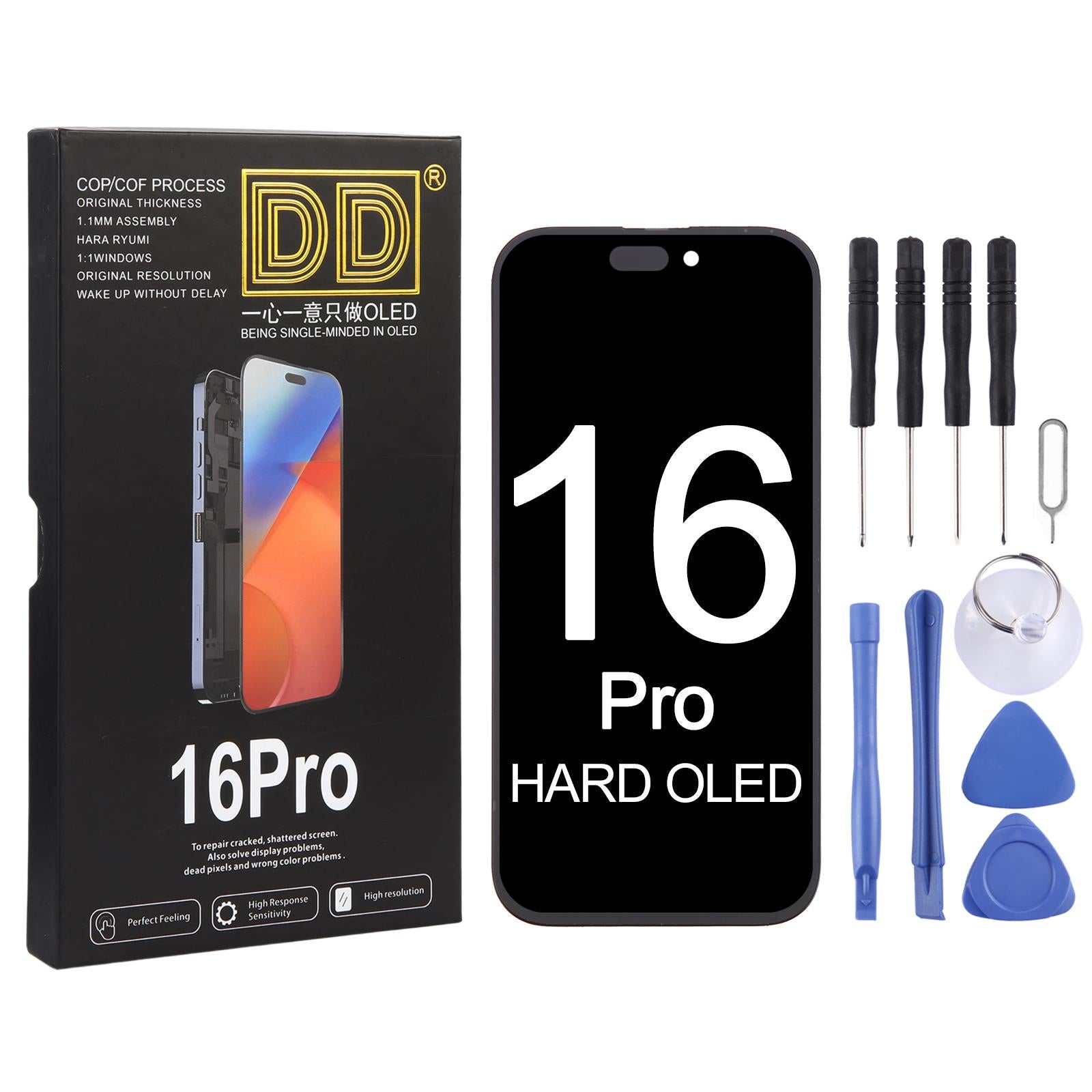 For iPhone 16 Pro DD Hard OLED Screen, Remove IC Need Professional Repair