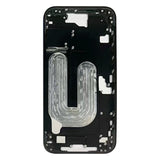For iPhone 16 Middle Frame Bezel Plate (Black)