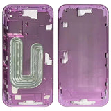 For iPhone 16 Middle Frame Bezel Plate (Pink)