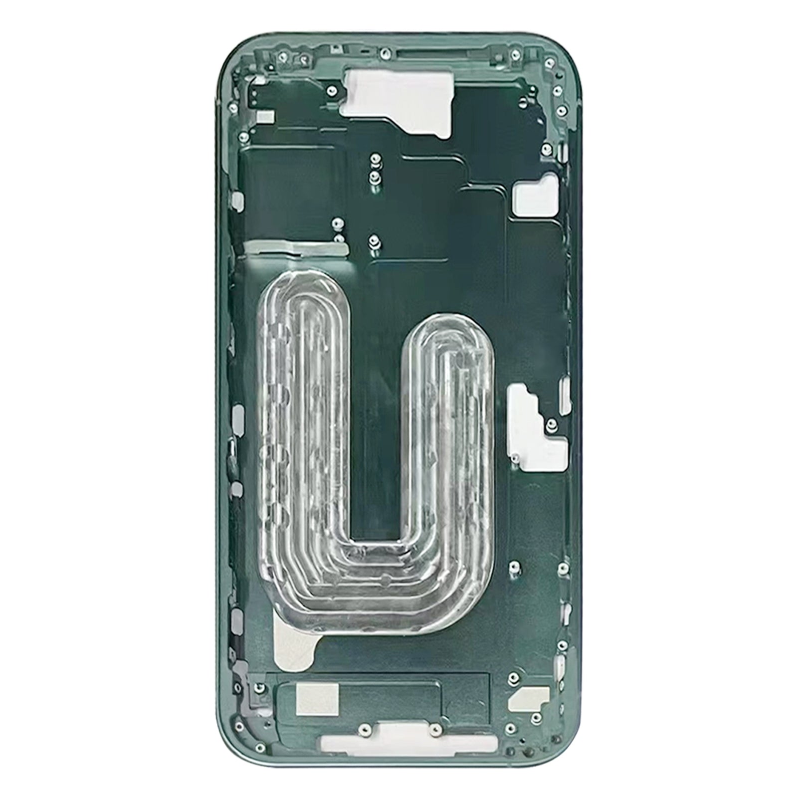 For iPhone 16 Middle Frame Bezel Plate (Green)