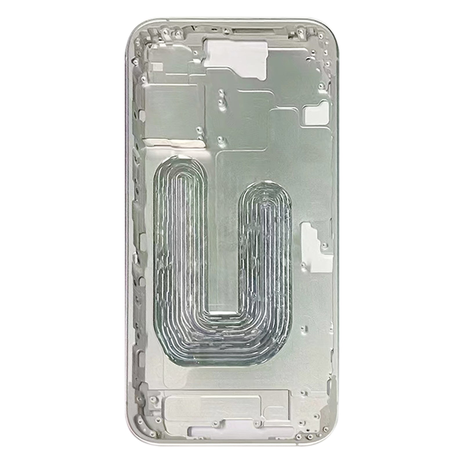 For iPhone 16 Middle Frame Bezel Plate (Silver)