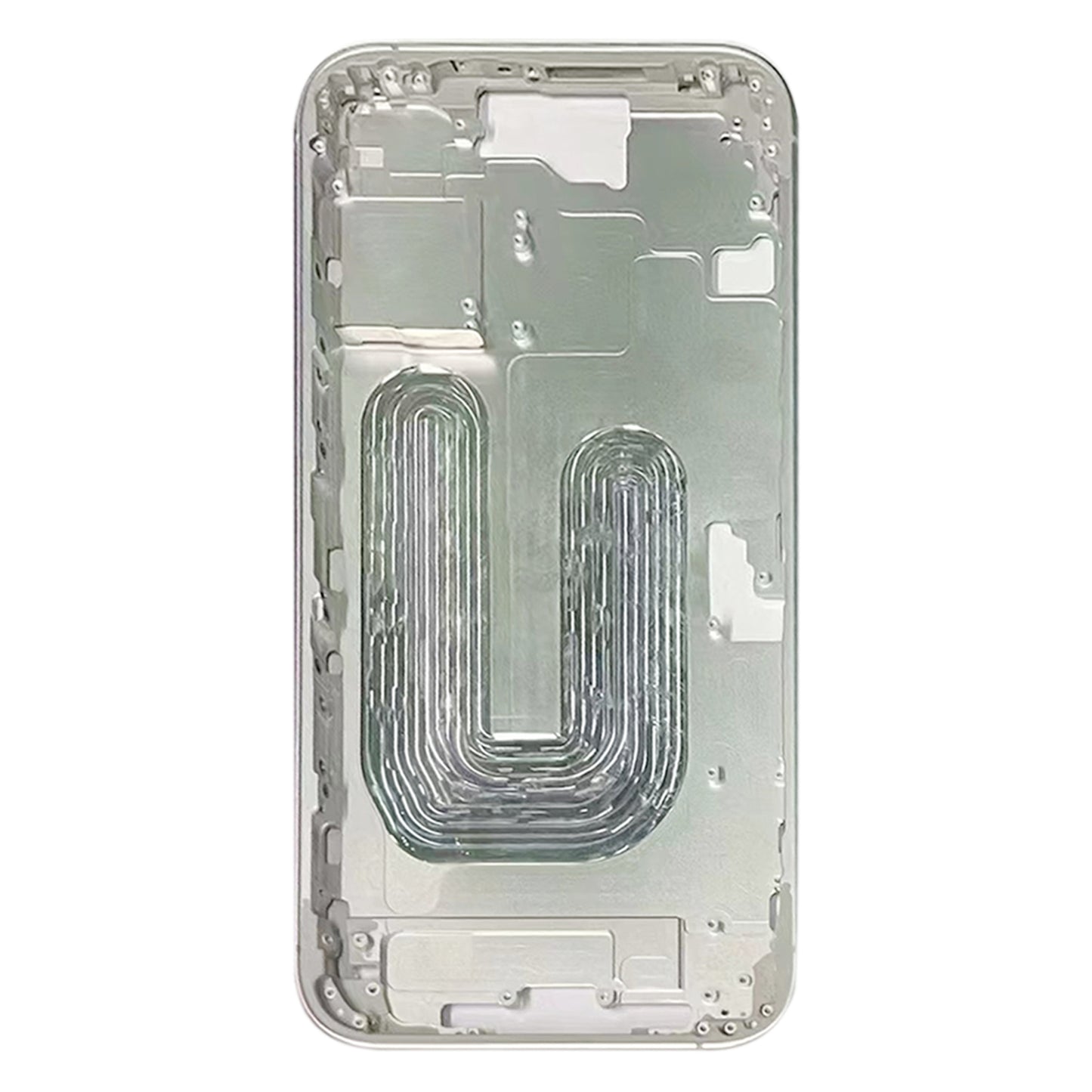 For iPhone 16 Plus Middle Frame Bezel Plate (Silver)