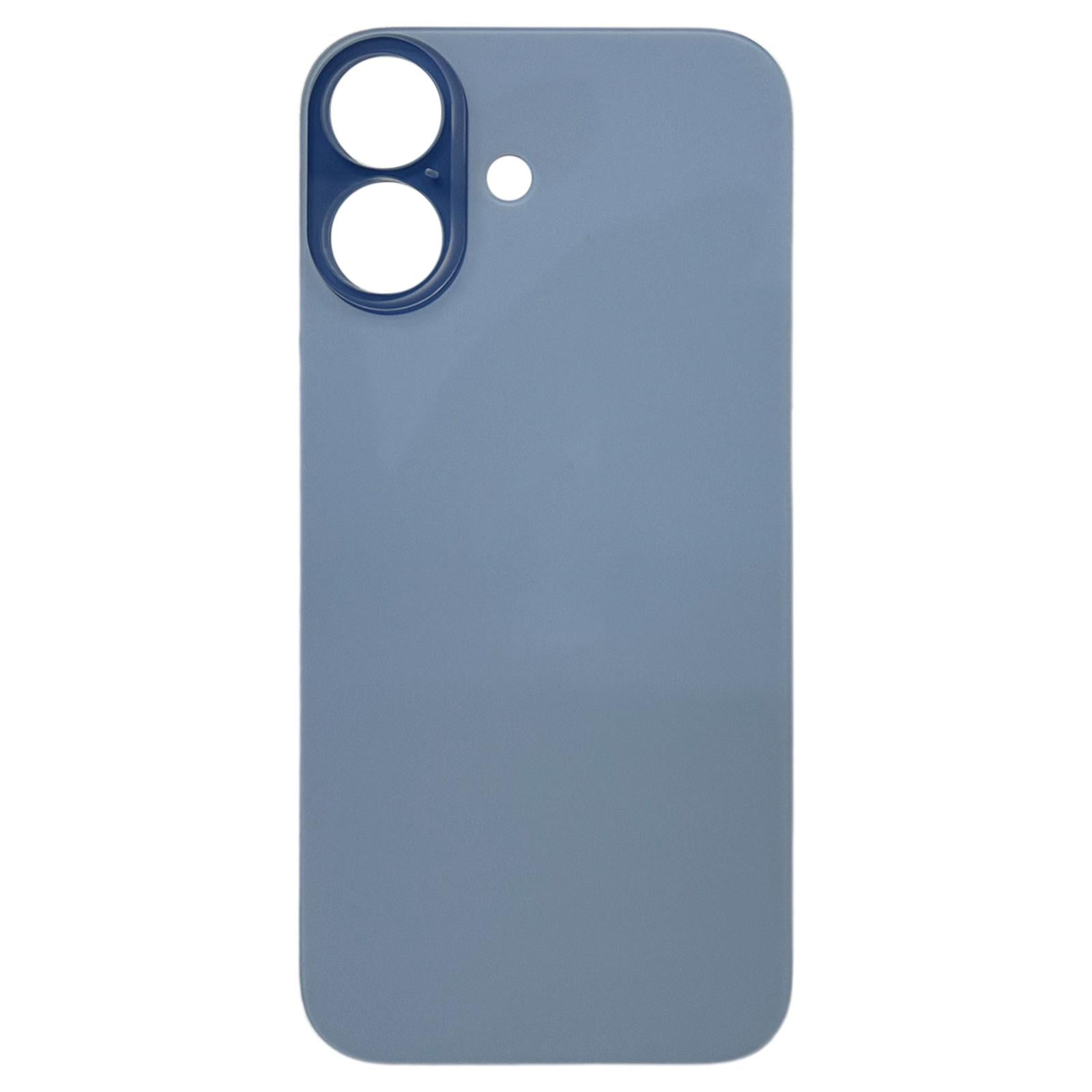 For iPhone 17 Glass Battery Back Cover(Blue)