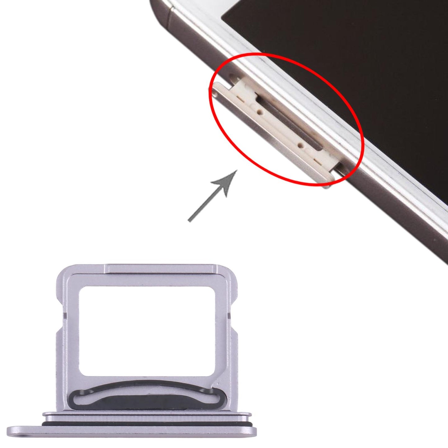 For iPhone Air SIM + SIM Card Tray (Purple)