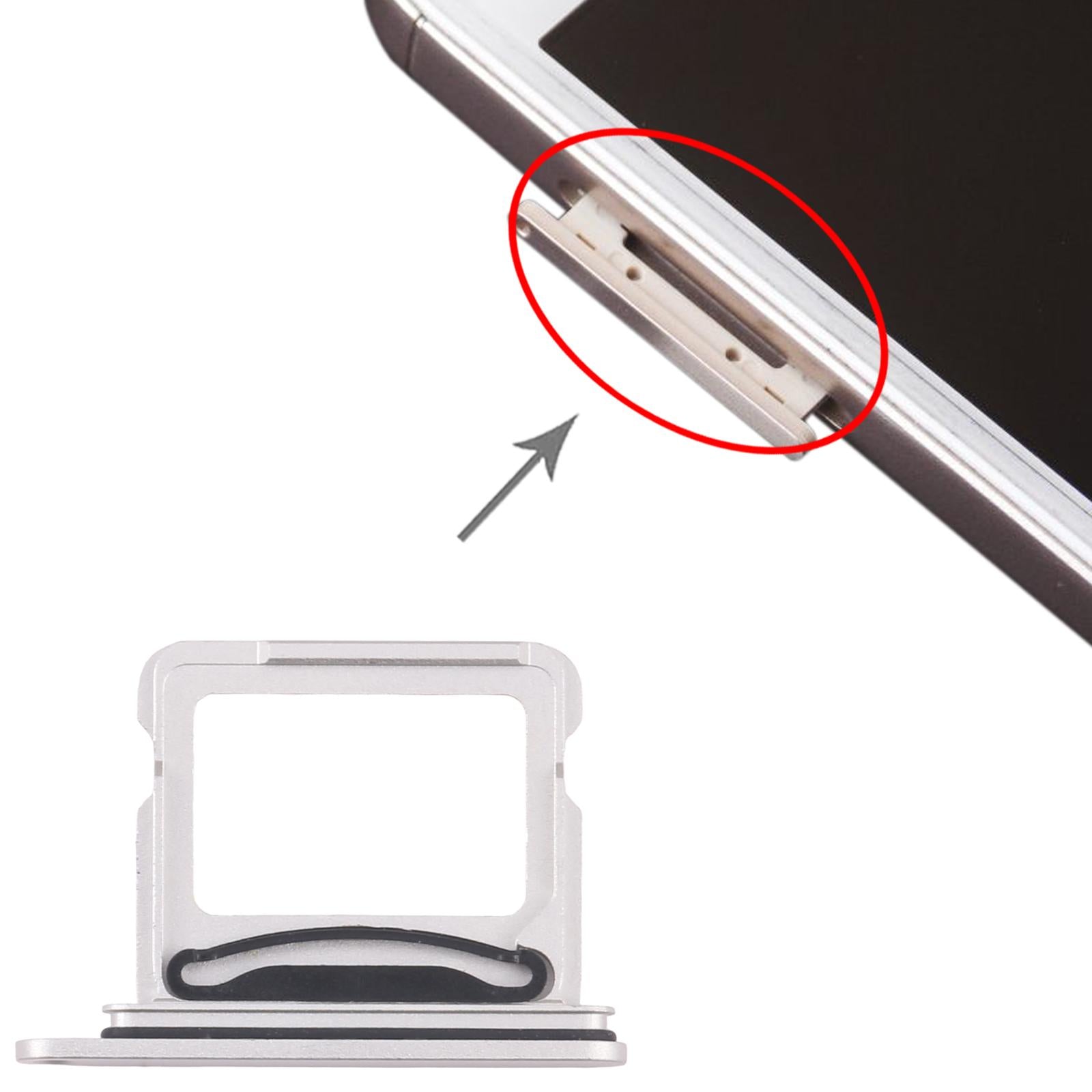 For iPhone Air SIM + SIM Card Tray (White)