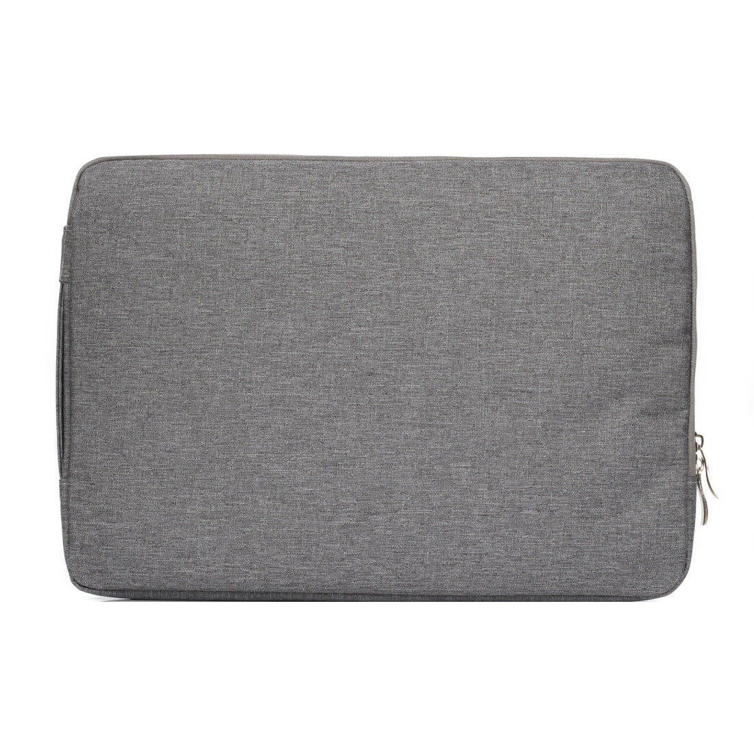 11.6 inch Universal Fashion Soft Laptop Denim Bags Portable Zipper Notebook Laptop Case Pouch for MacBook Air, Lenovo and other Laptops, Size: 32.2x21.8x2cm (Grey)