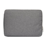 11.6 inch Universal Fashion Soft Laptop Denim Bags Portable Zipper Notebook Laptop Case Pouch for MacBook Air, Lenovo and other Laptops, Size: 32.2x21.8x2cm (Grey)