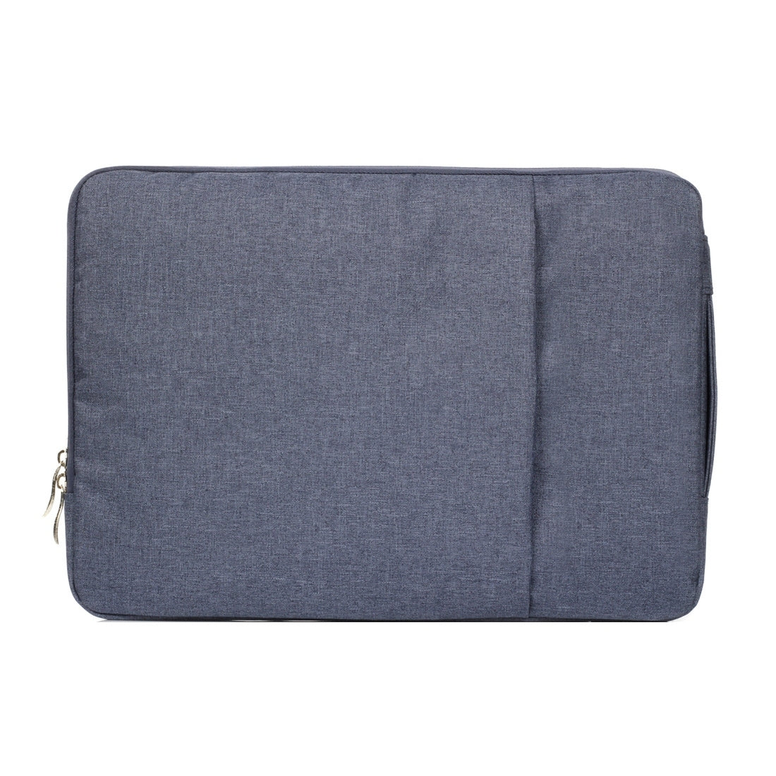 13.3 inch Universal Fashion Soft Laptop Denim Bags Portable Zipper Notebook Laptop Case Pouch for MacBook Air / Pro, Lenovo and other Laptops, Size: 35.5x26.5x2cm (Dark Blue)