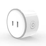 10A RGB Scene Light WiFi Remote Control Smart Socket Works with Alexa & Google Home & IFTTT, AC 100-240V, JP Plug