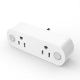 15A WiFi Remote Control Smart Socket Works with Alexa & Google Home & IFTTT, AC 100-240V, US Plug