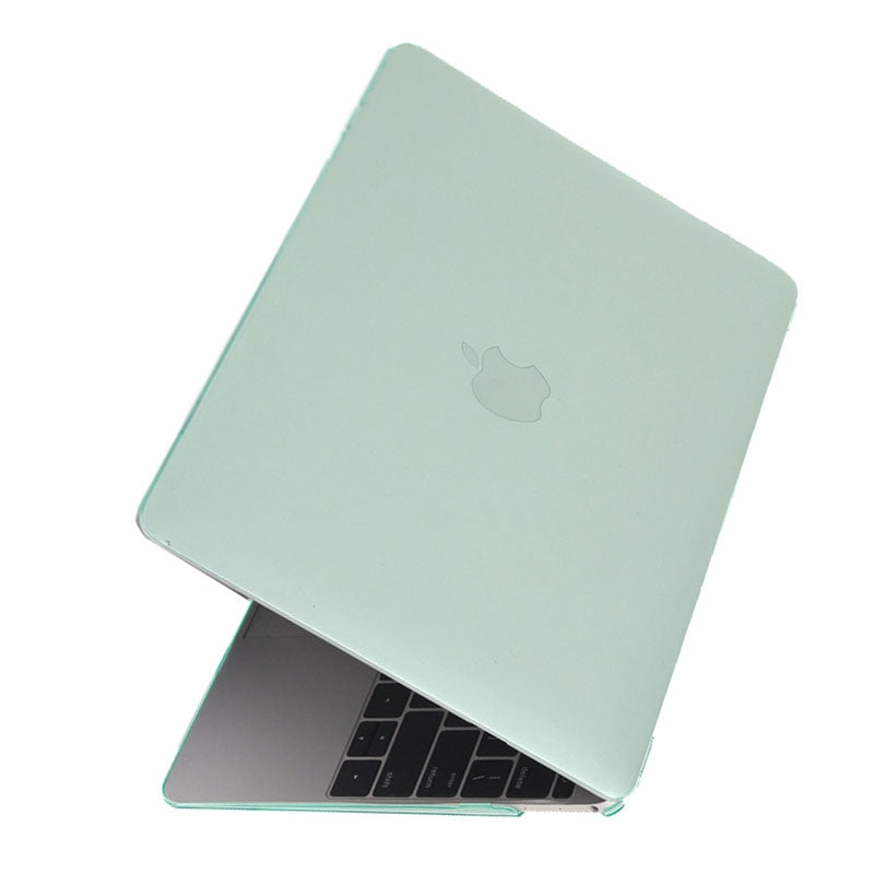 Colored-Transparent-Crystal-Hard-Protective-Case-for-Macbook-12-inch(Green)