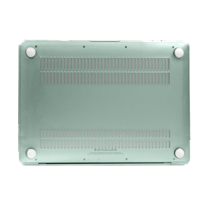 Colored-Transparent-Crystal-Hard-Protective-Case-for-Macbook-12-inch(Green)