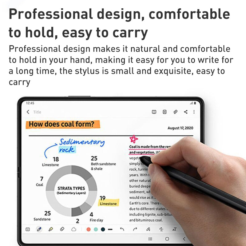 For-Samsung-Galaxy-Z-Fold3-5G/W22-5G-Touch-Capacitive-Pen-Stylus-(Black)