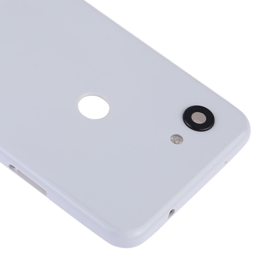 Battery-Back-Cover-with-Camera-Lens-Frame-&-Side-Keys-for-Google-Pixel-3a(White)