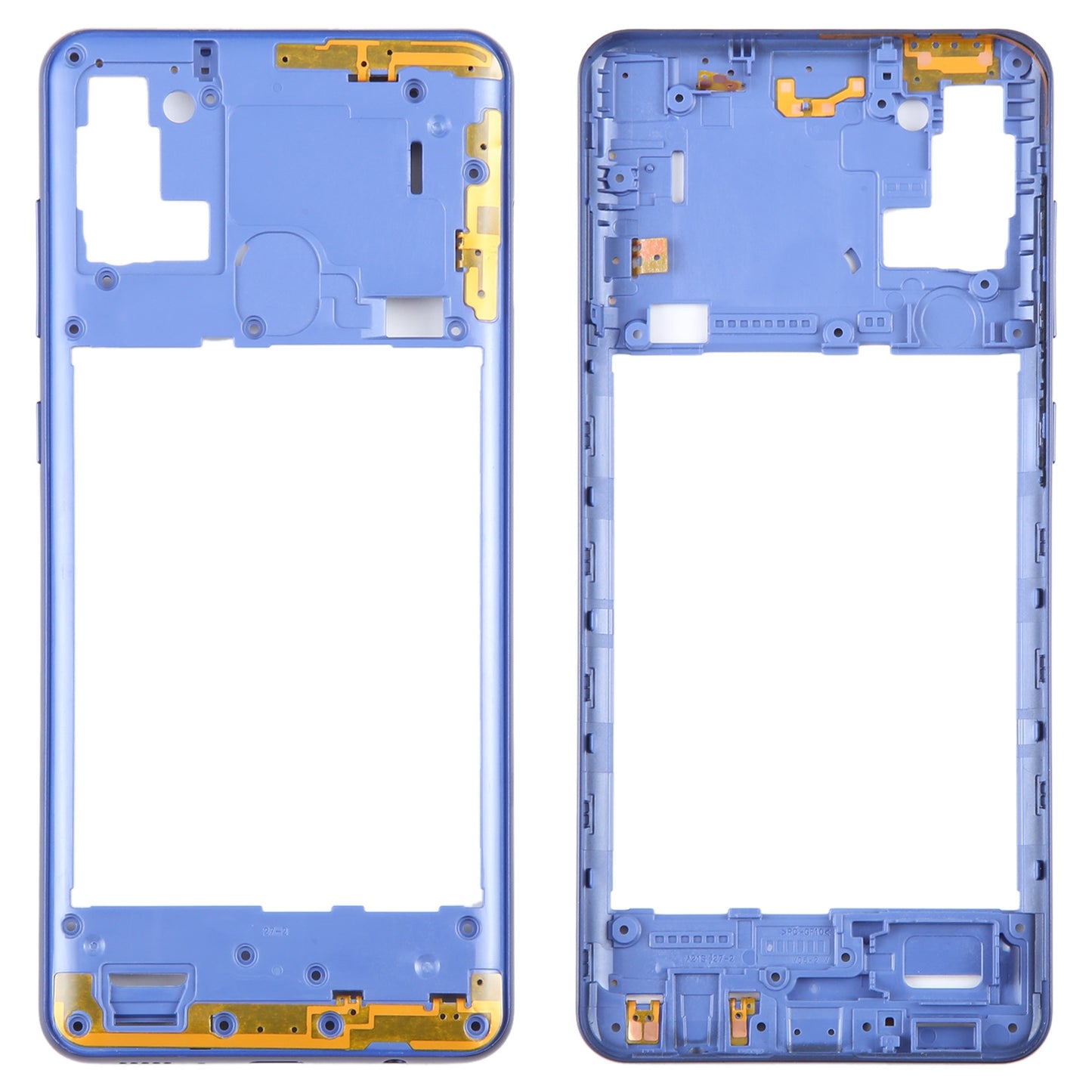 For-Samsung-Galaxy-A21s-Middle-Frame-Bezel-Plate-(Blue)